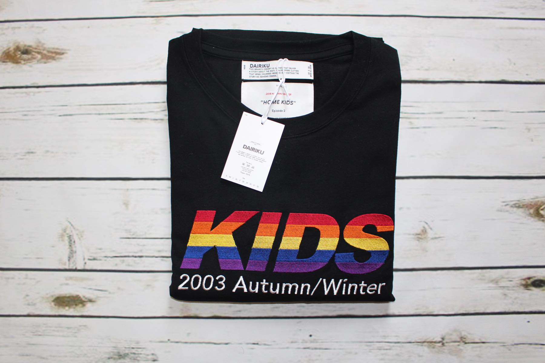 希少カラー】DAIRIKU 18AW kids teeの+rallysantafesinooficial.com